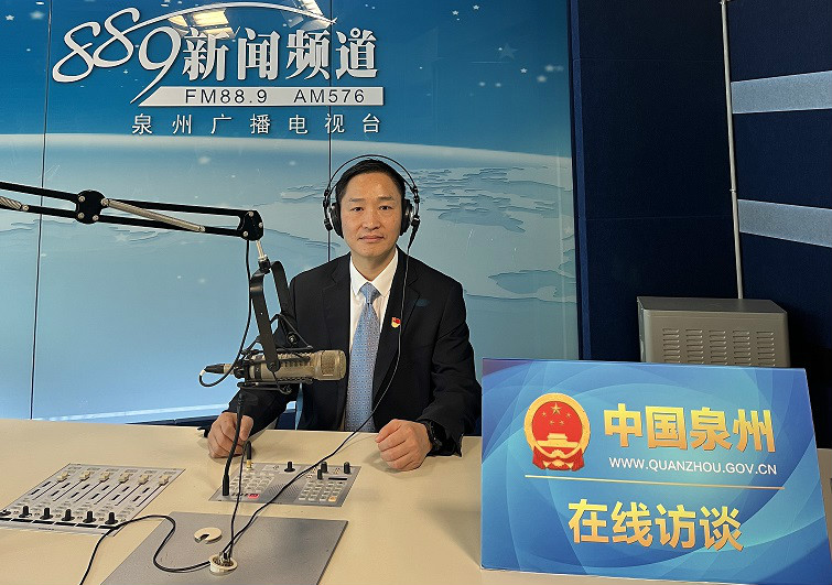 2022年3月3日中国移动泉州分公司上线泉州广播电视台《在线访谈》直播间