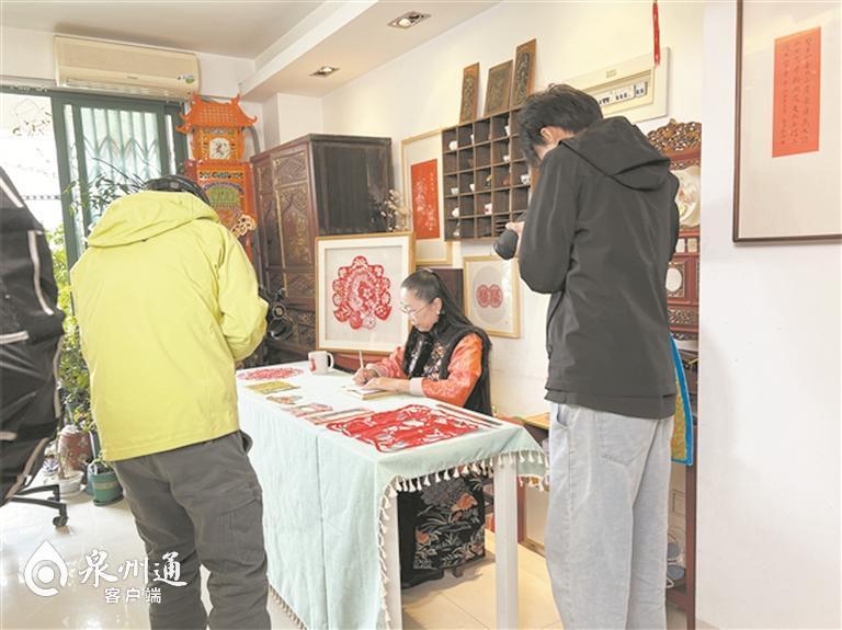 泉州刻纸春节将亮相央视
