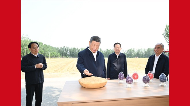 习近平在山东德州考察