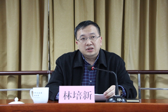市司法局林培新局长为全体党员干部上专题党课-部门动态-泉州动态