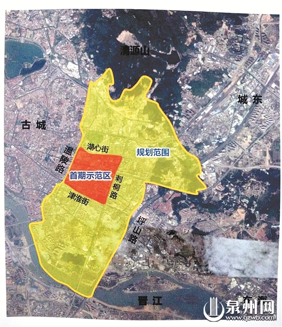 泉州丰泽广场周边将打造城市慢生活