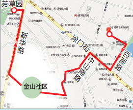 泉州4条社区巴士线路定了 来看看经过你家没