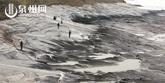 围头海角海蚀地貌岩石如画