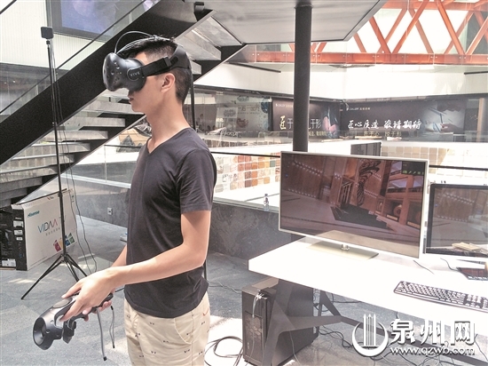 利用VR技术，可以真切体会不同产品交替展示的效果
